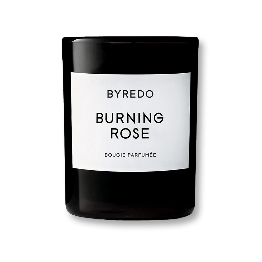 Byredo Burning Rose Candle | My Perfume Shop