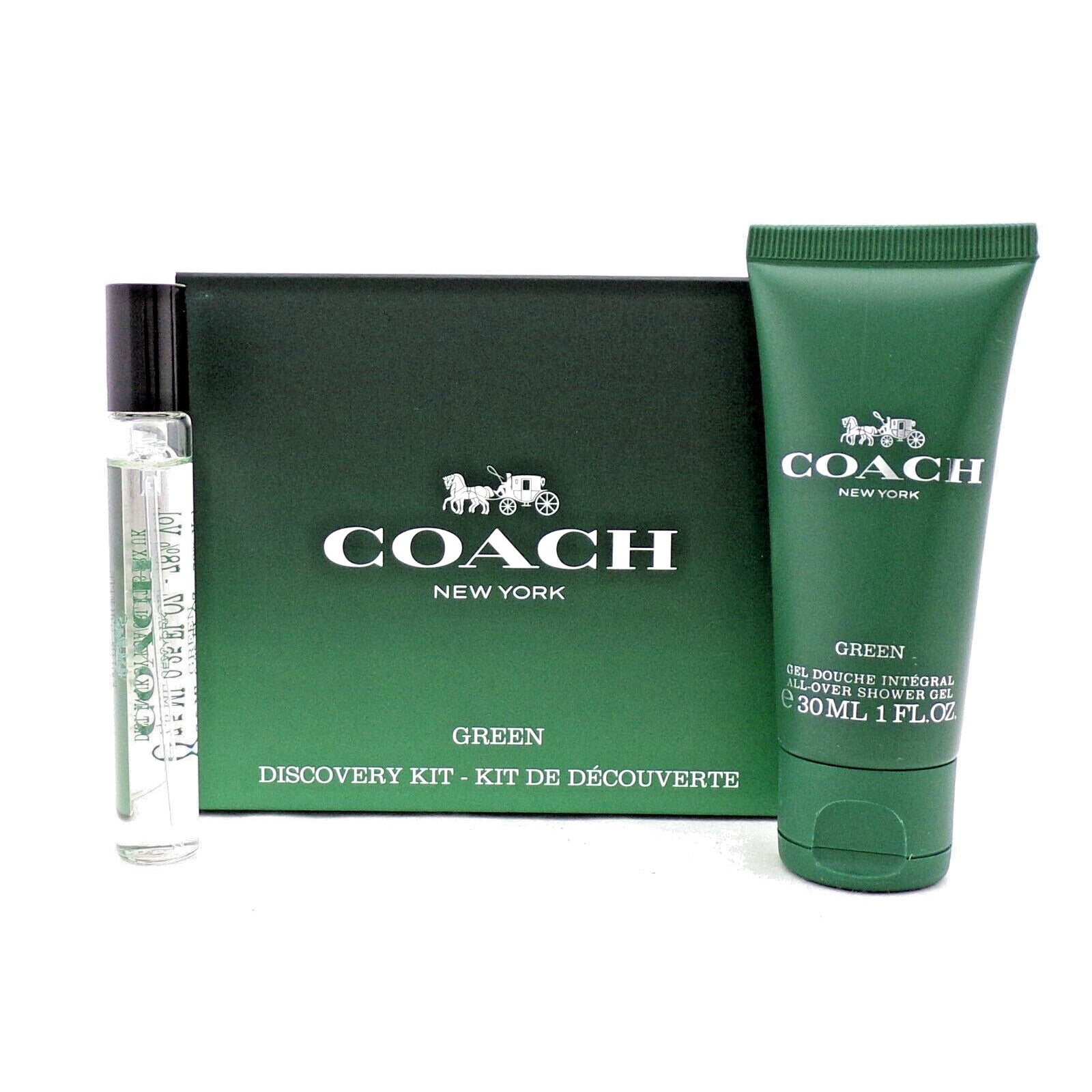 Coach Green EDT & Shower Gel Set For Men | My Perfume Shop