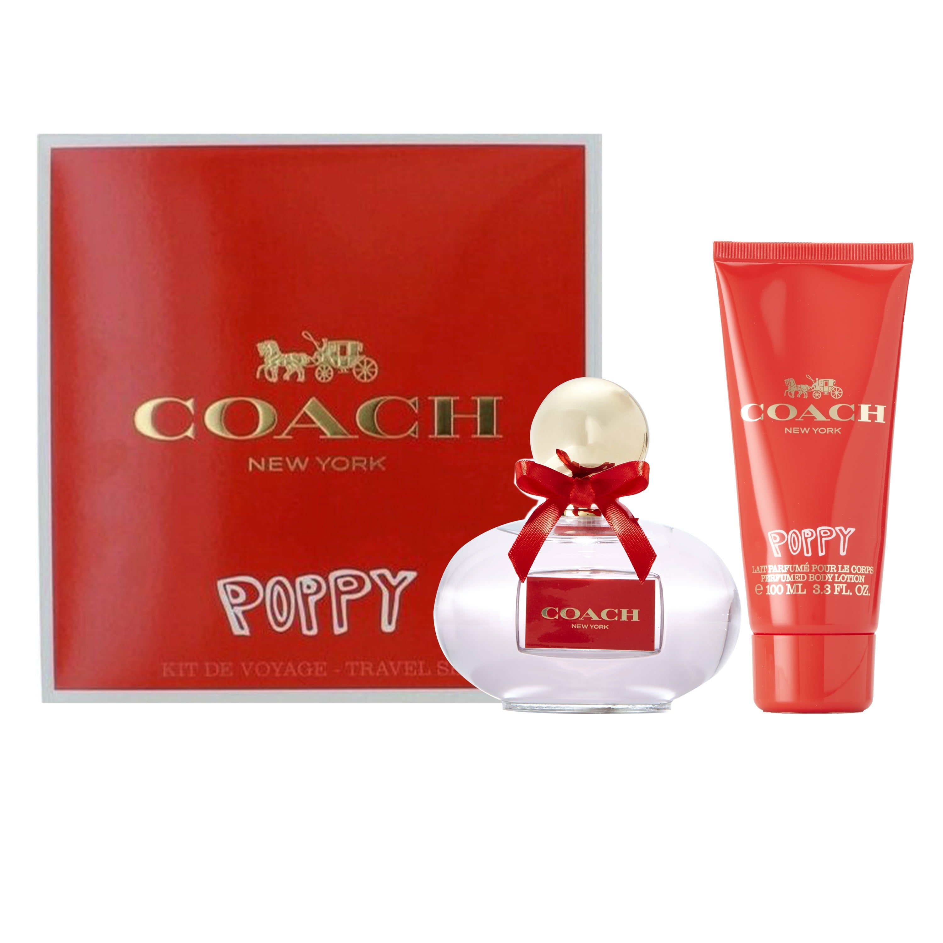 Coach Poppy EDP Body Lotion Set for Women | My Perfume Shop