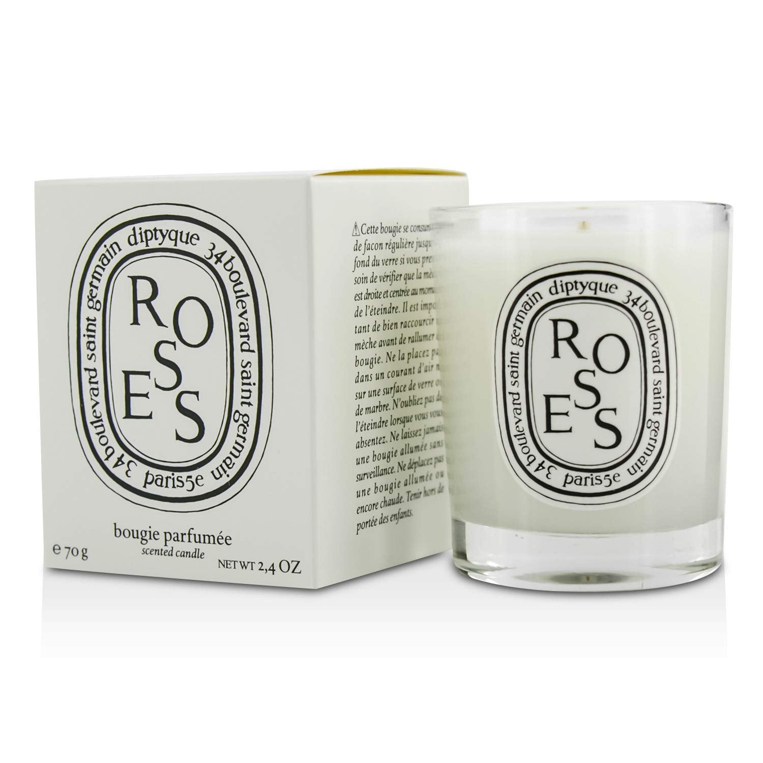 Diptyque Roses Scented Candle | My Perfume Shop