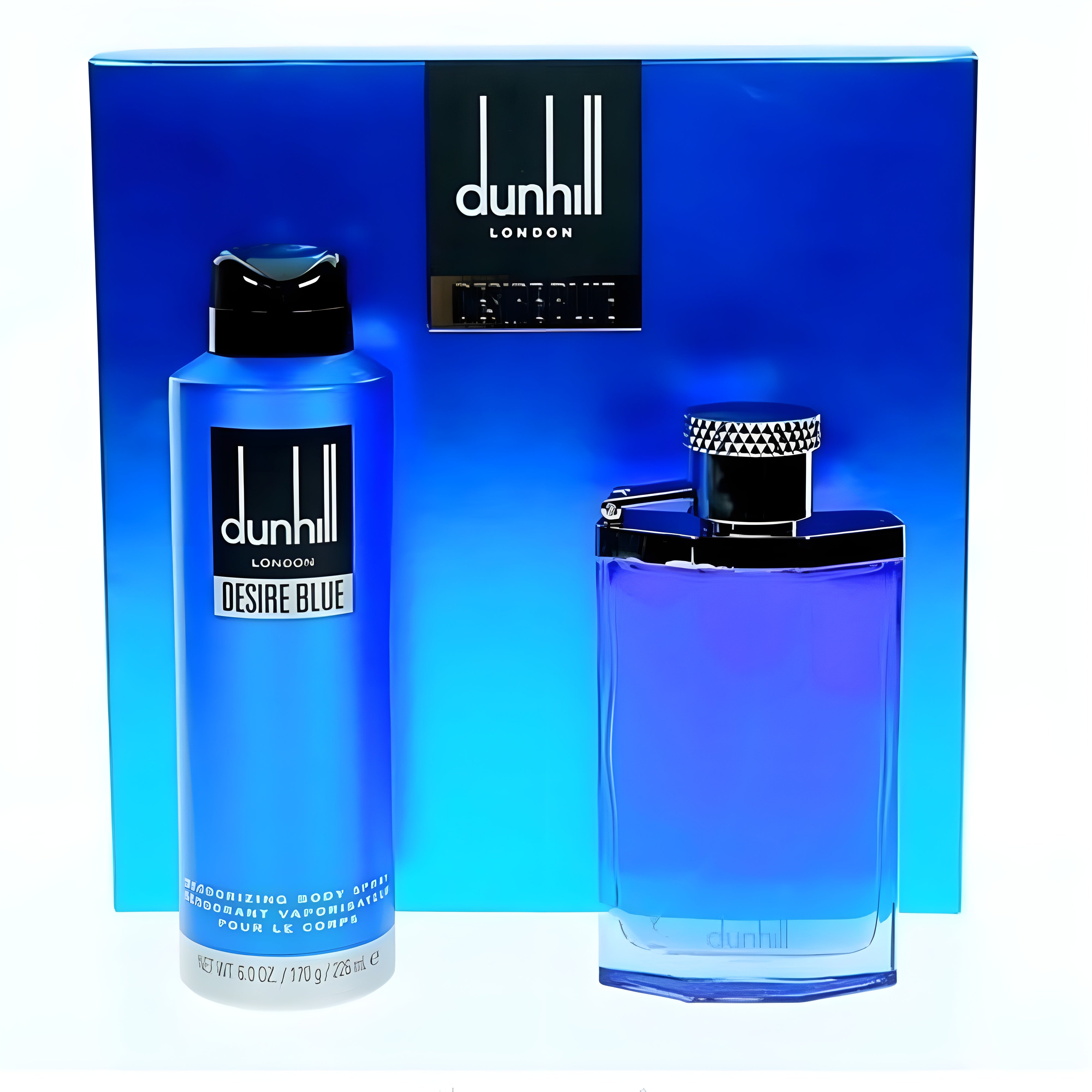 Dunhill Desire Blue EDT Body Spray Travel Set | My Perfume Shop