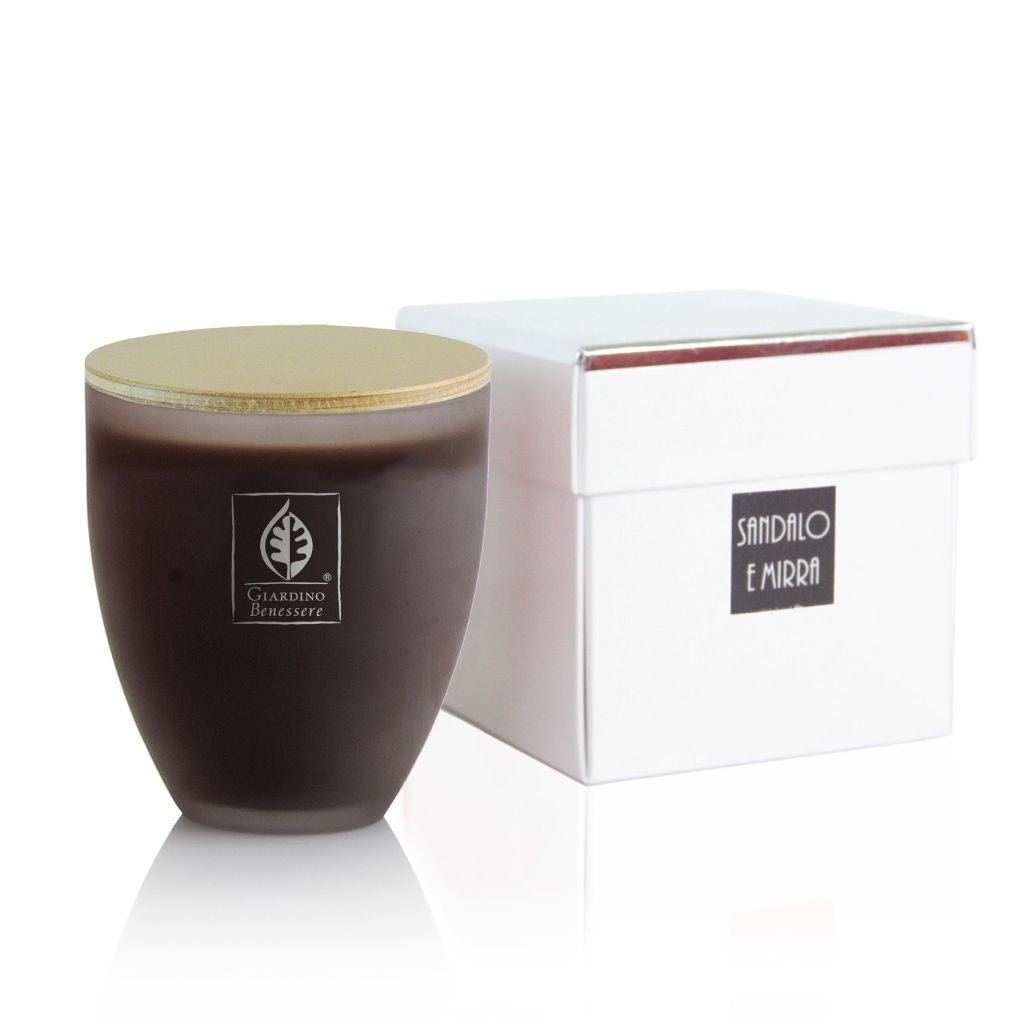 Giardino Benessere Sandalo E Mirra Scented Candle In Glass | My Perfume Shop