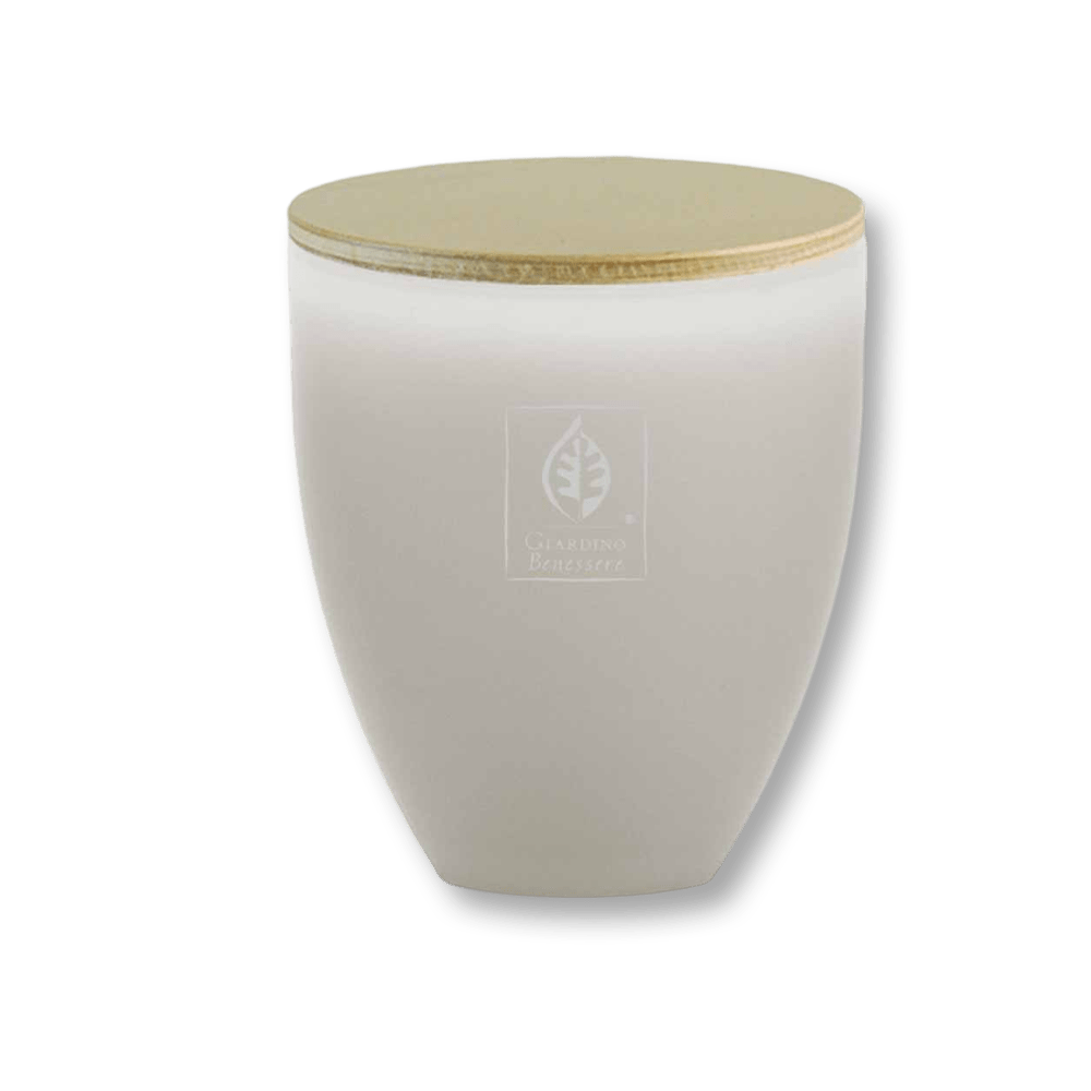 Giardino Benessere White Musk Scented Candle In Glass | My Perfume Shop