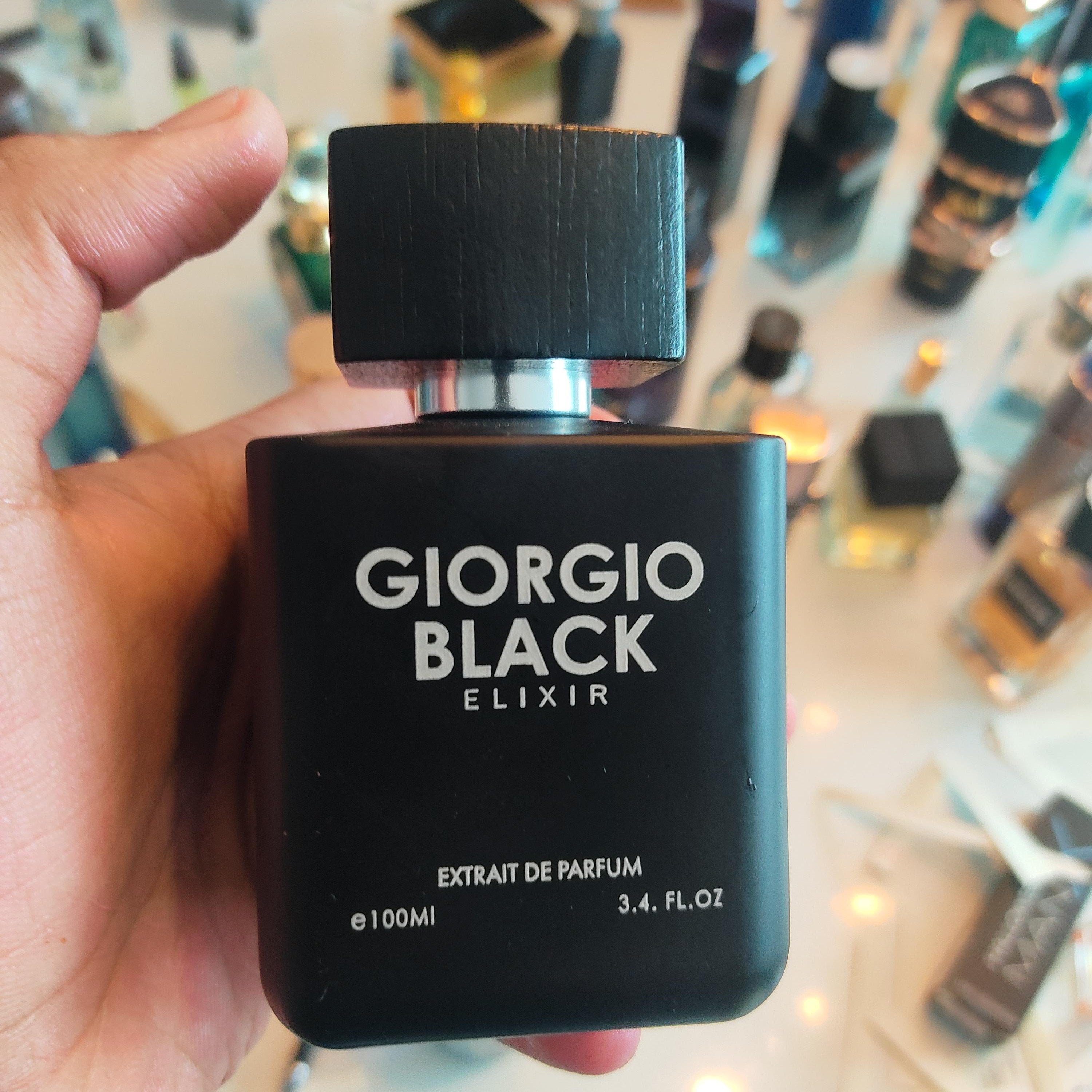 Giorgio Black Elixir Extrait De Parfum | My Perfume Shop