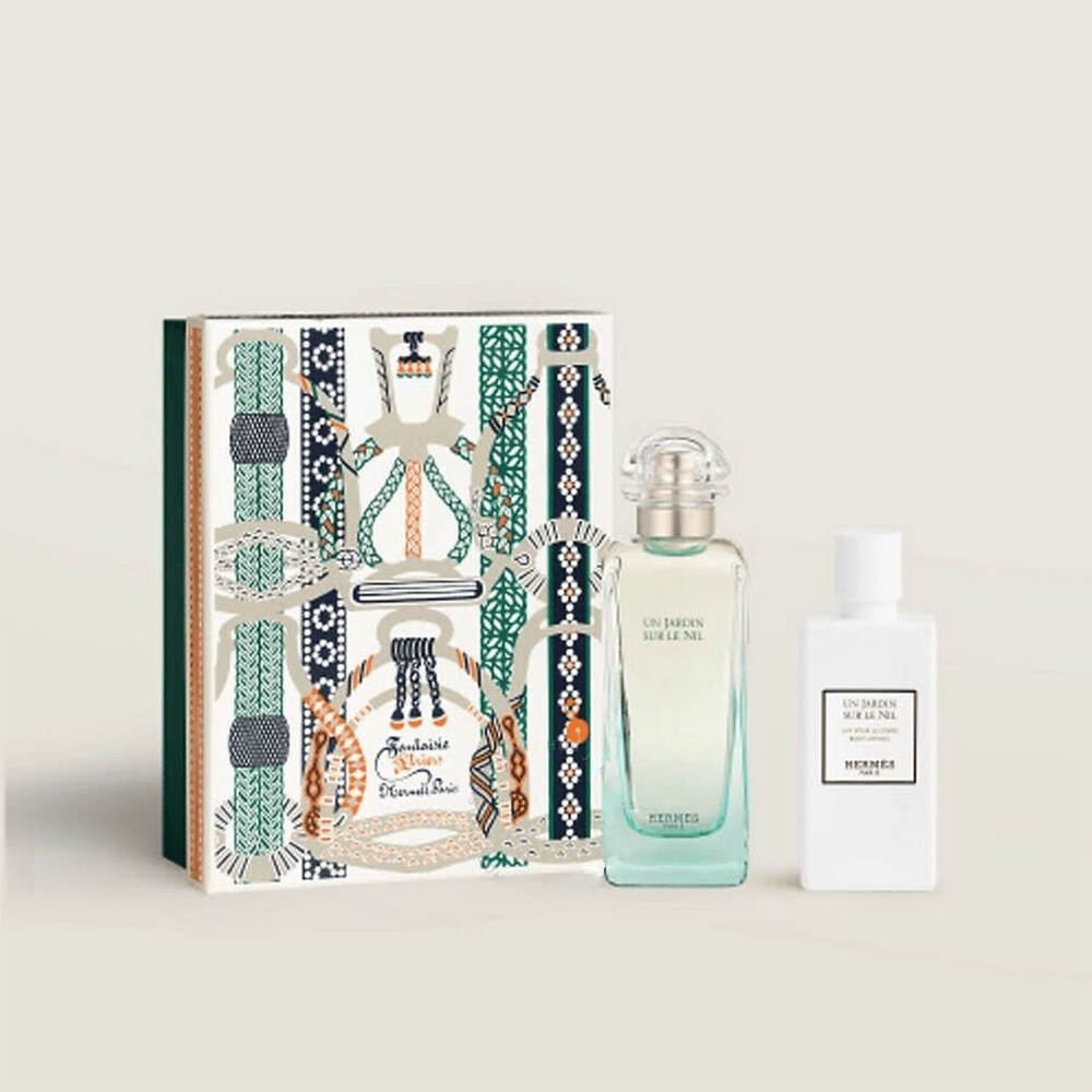 Hermes Un Jardin Sur Le Nil EDT & Body Lotion Set | My Perfume Shop