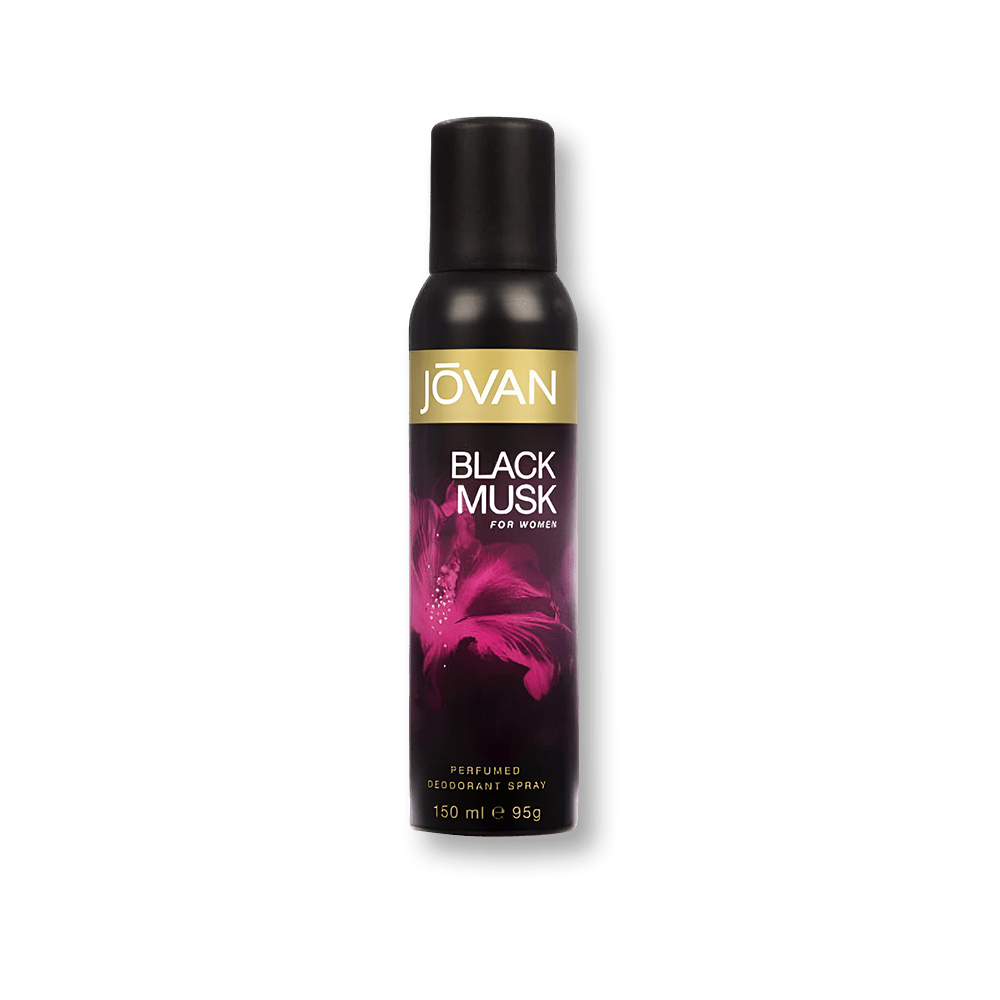 Jovan Black Musk Deodorant Spray | My Perfume Shop