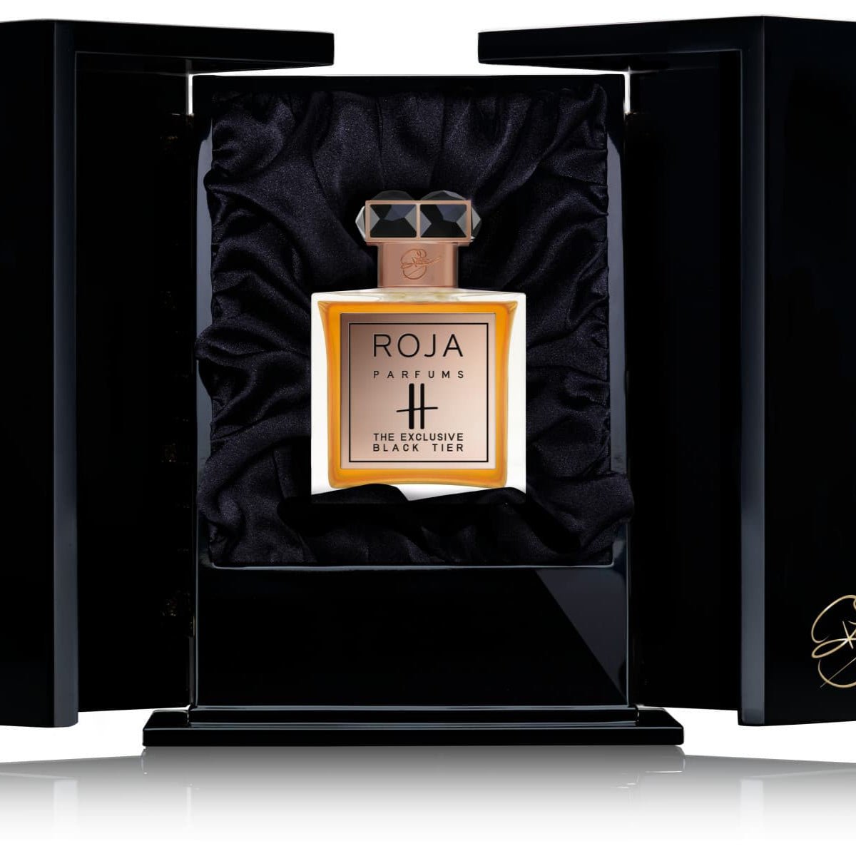 Roja Parfums H The Exclusive Black Tier Reed Diffuser | My Perfume Shop