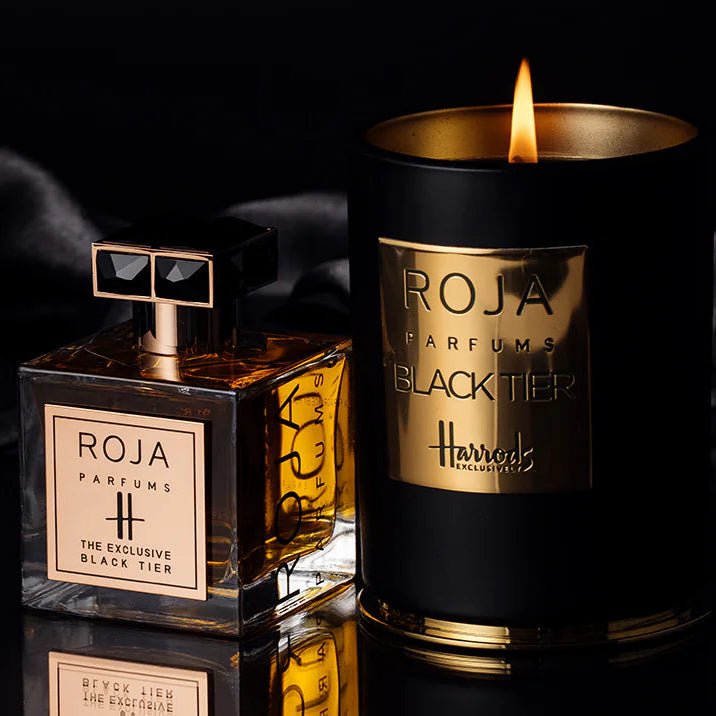 Roja Parfums H The Exclusive Black Tier Reed Diffuser | My Perfume Shop