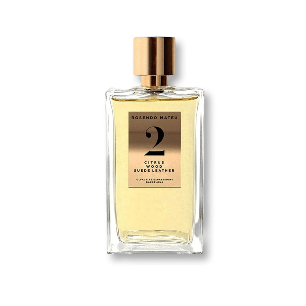 Rosendo Mateu No.2 Citrus Wood Suede Leather EDP | My Perfume Shop