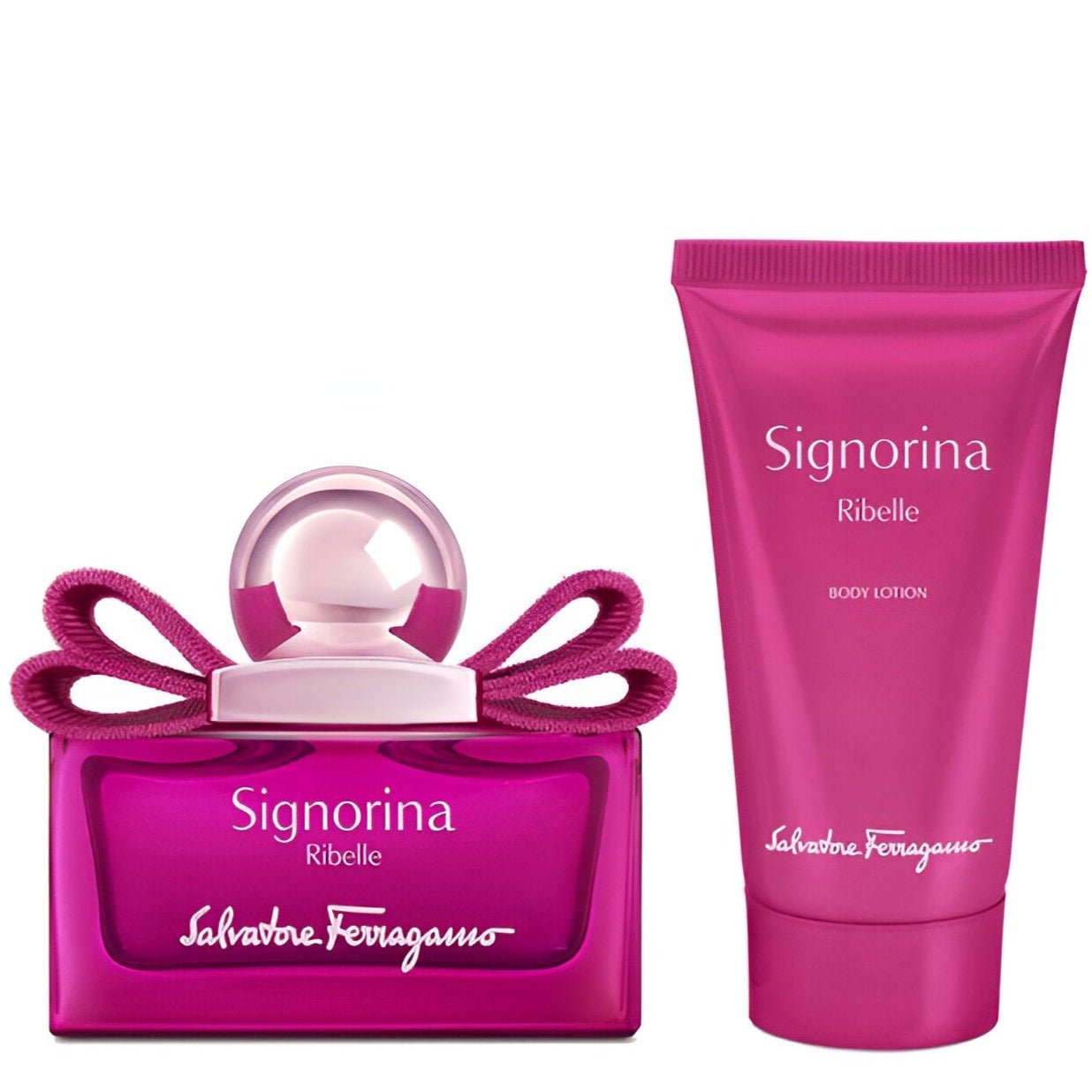 Salvatore Ferragamo Signorina Ribelle EDP Body Lotion Set | My Perfume Shop