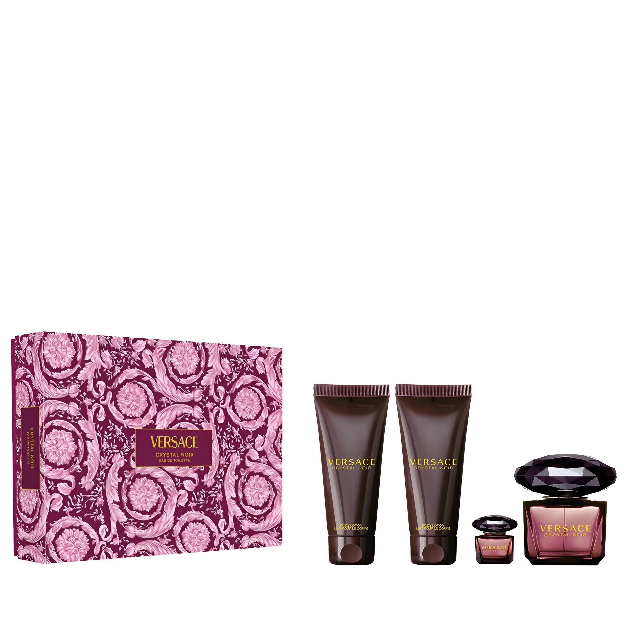 Versace Crystal Noir EDP & Body Care Set for Women | My Perfume Shop