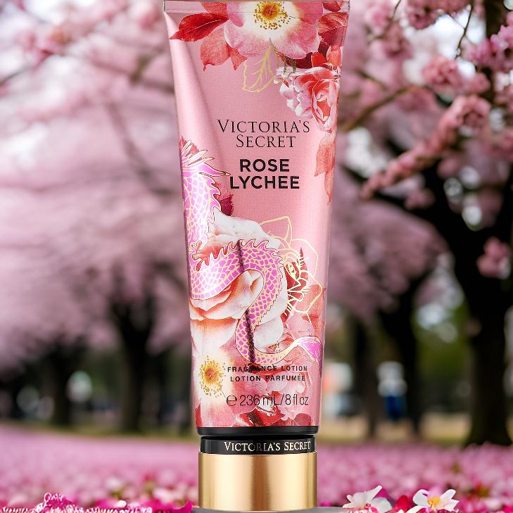 Victoria's Secret Rose Lychee Fragrance Lotion | My Perfume Shop