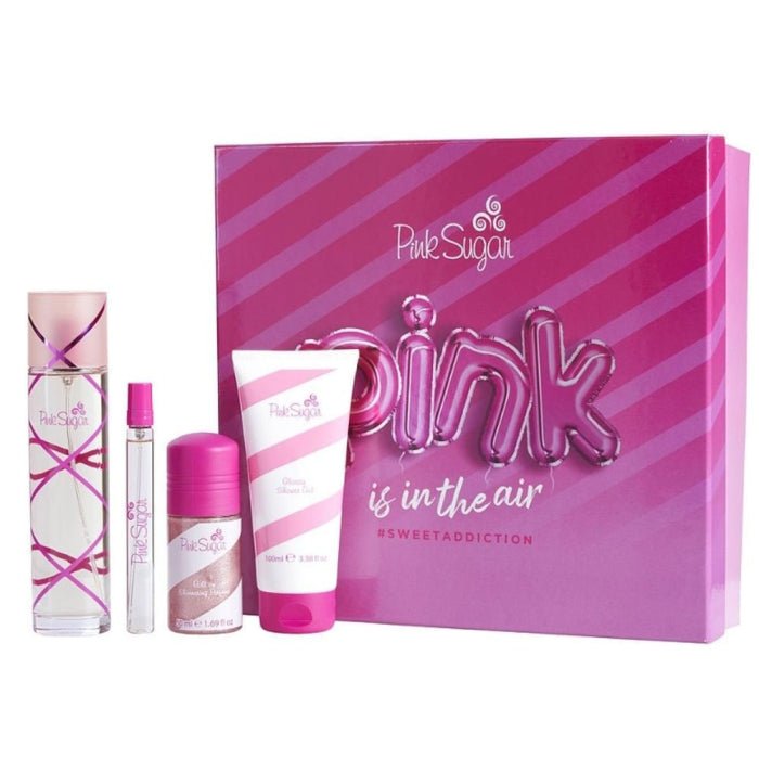 Aquolina Pink Sugar Pink Is In The Air Fragrance Body Care Set | My Perfume Shop