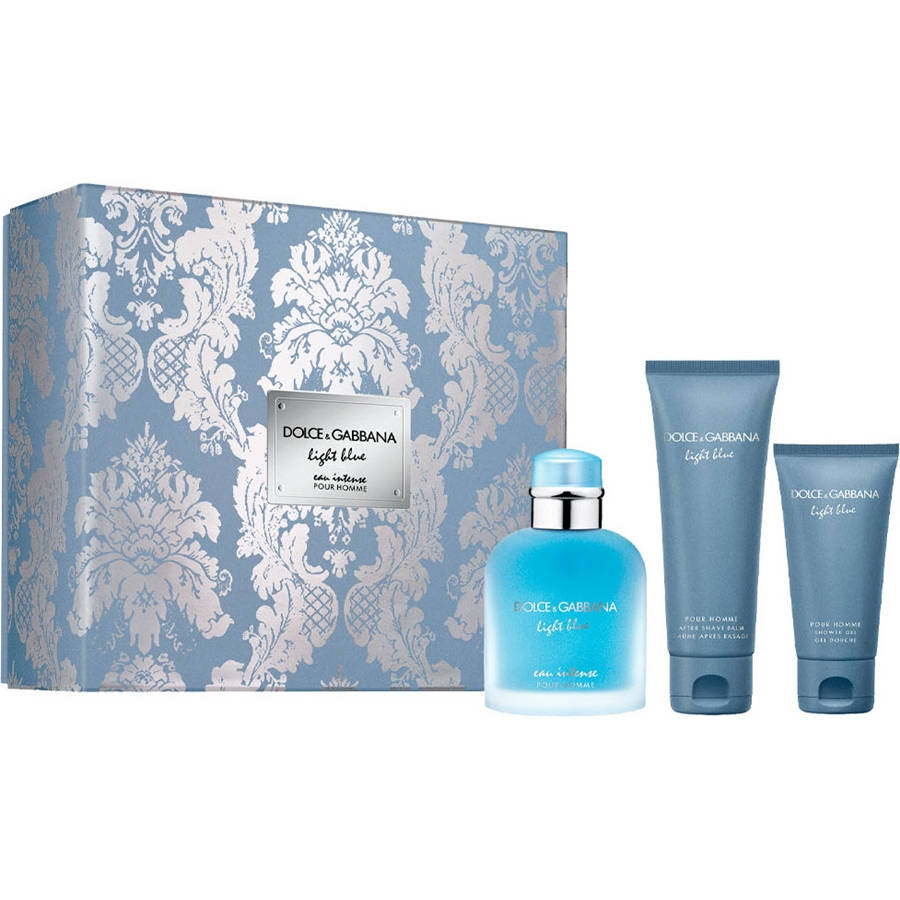 Dolce & Gabbana Light Blue Eau Intense Set For Men | My Perfume Shop