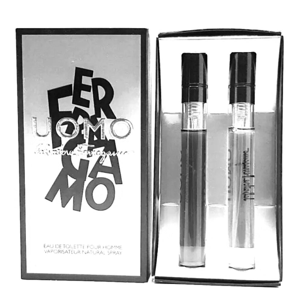 Salvatore Ferragamo Uomo & Casual Life Mini EDT Travel Set | My Perfume Shop