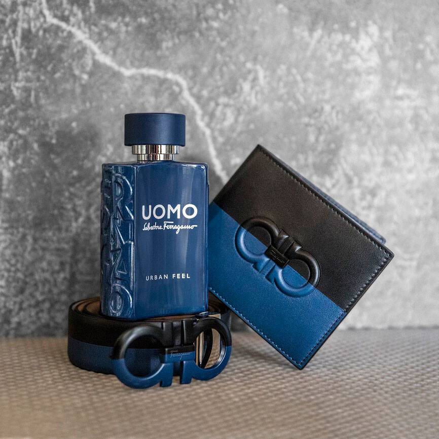 Salvatore Ferragamo Uomo & Urban Feel Mini EDT Travel Set | My Perfume Shop